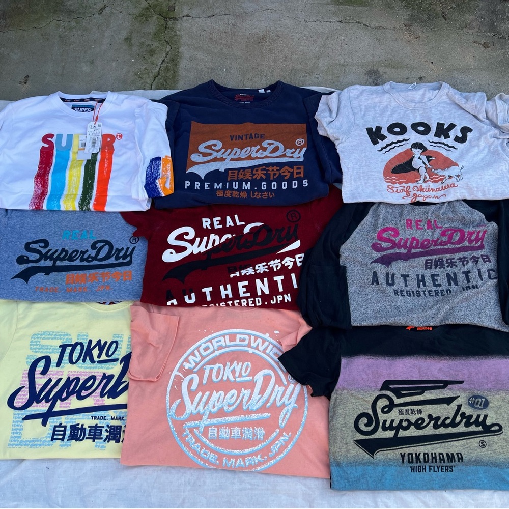 Superdry Sweater/Shirts Bundle